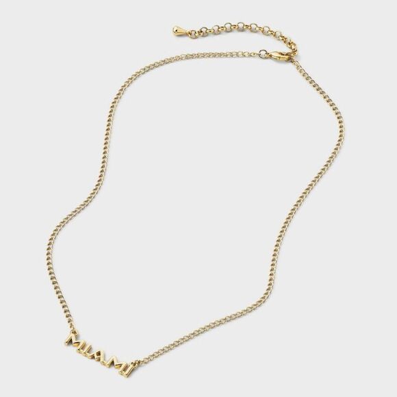 Luv Aj - Bijoux Sport by Luv Aj MLS Gold Plated Brass Namep Gold - Picture 3 of 4